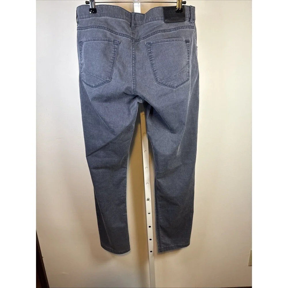 BRAX HI-FLEX COLOUR Chuck Modern Fit Jeans Gray Men's Size 34 X 34 Exc Condition